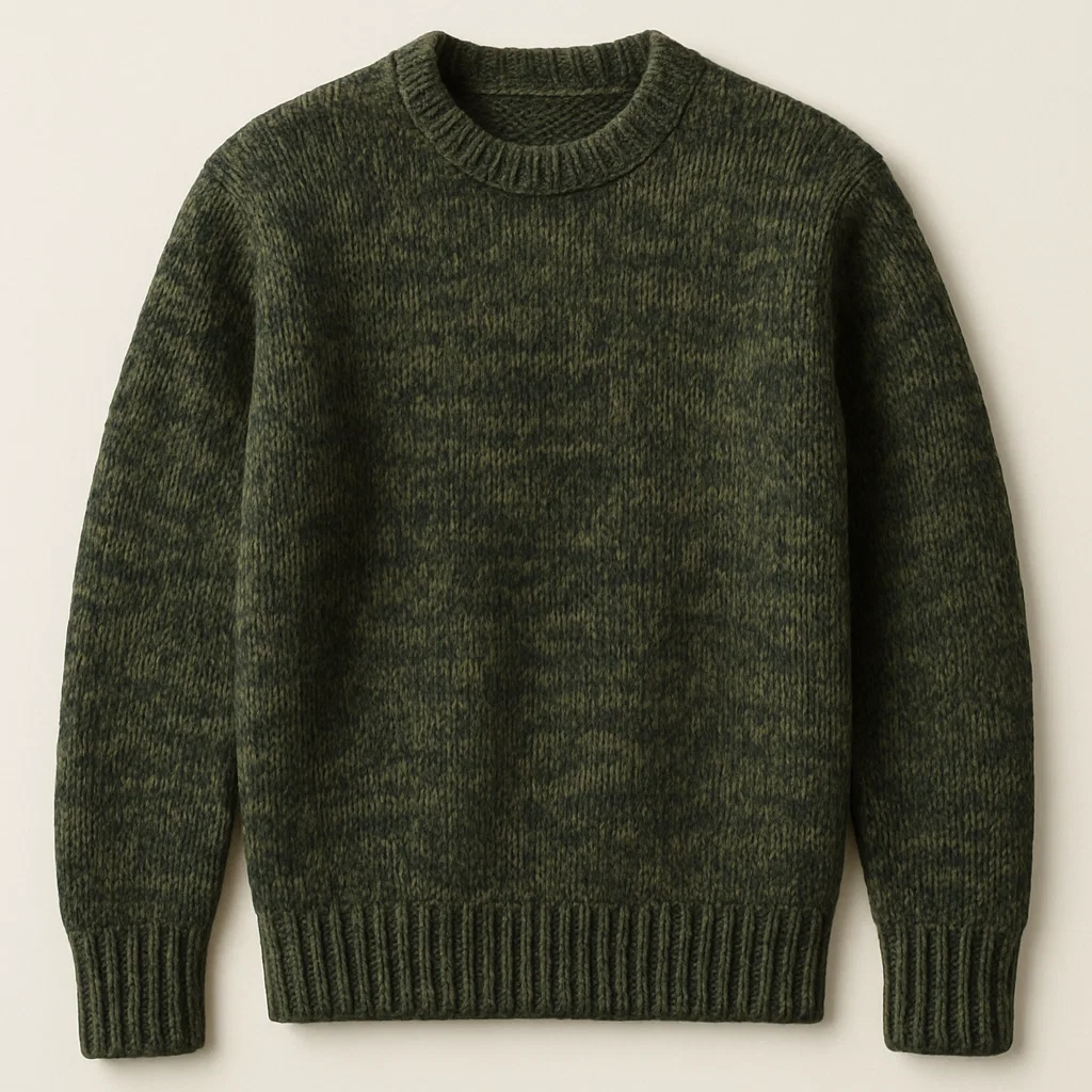 mass production of Boiled Wool Sweater & Natural Wool Pullover