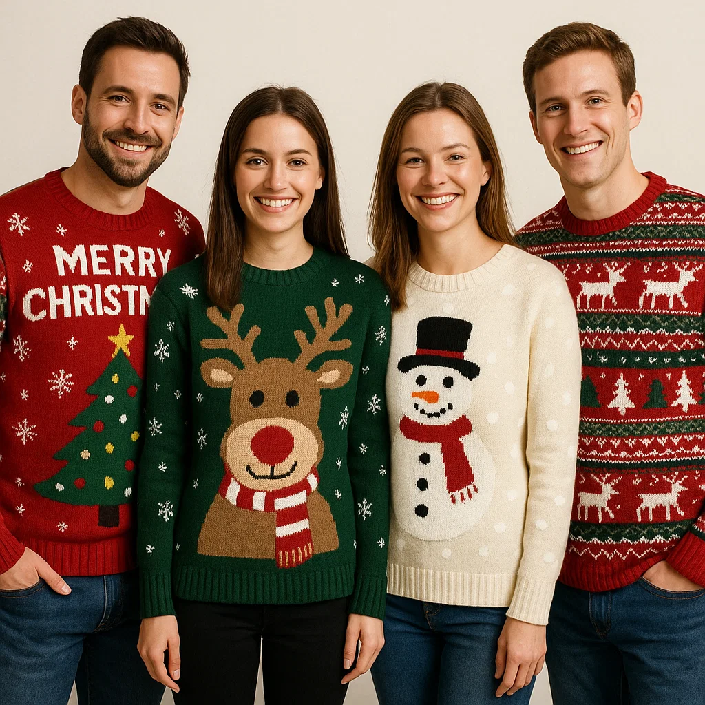 oem bulk christmas holiday sweaters suppliers