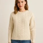 oem knitted pullover sweater women factory