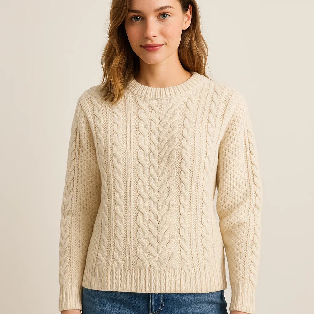 oem knitted pullover sweater women factory
