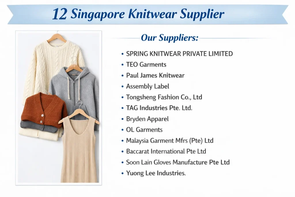 overview singapore knitwear suppliers