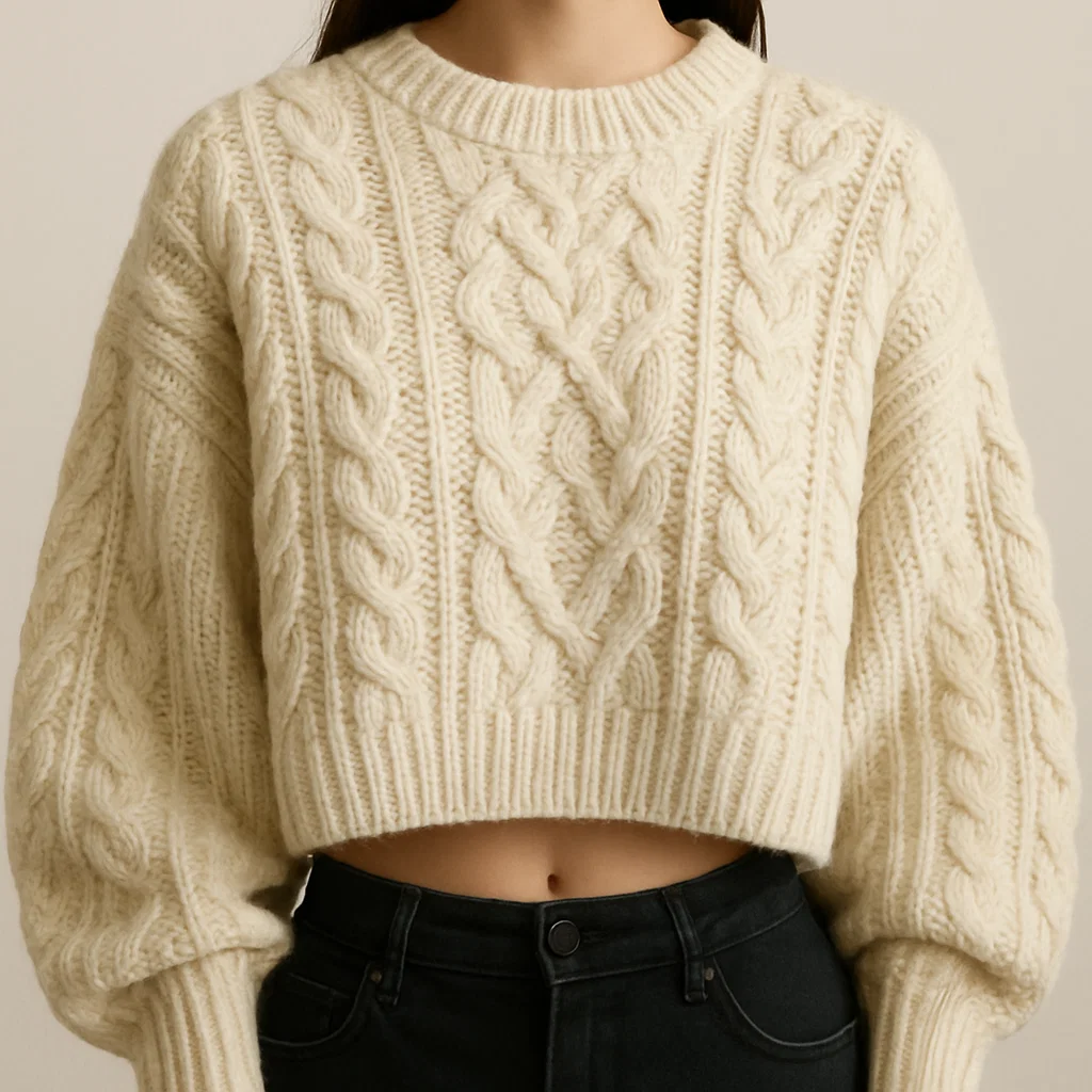 top supplier of Oversized Cable Knit Sweater