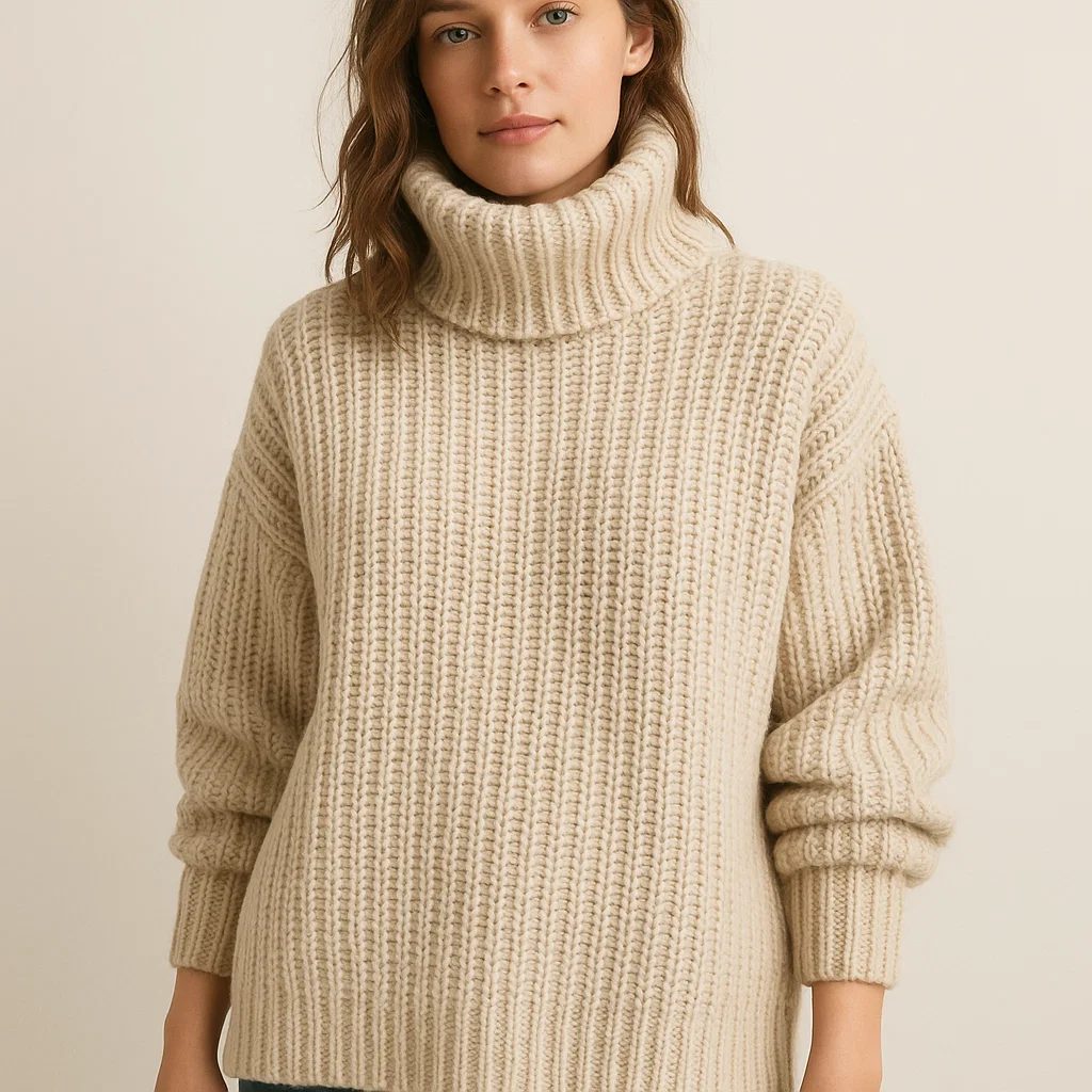 turtleneck Chunky Knit Sweater factory suppliers company