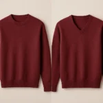 v neck sweater china burgundy company supplier