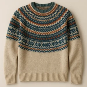 wholesale Fair Isle Pullover Sweater & Wool Fair Isle Knitwear exporters