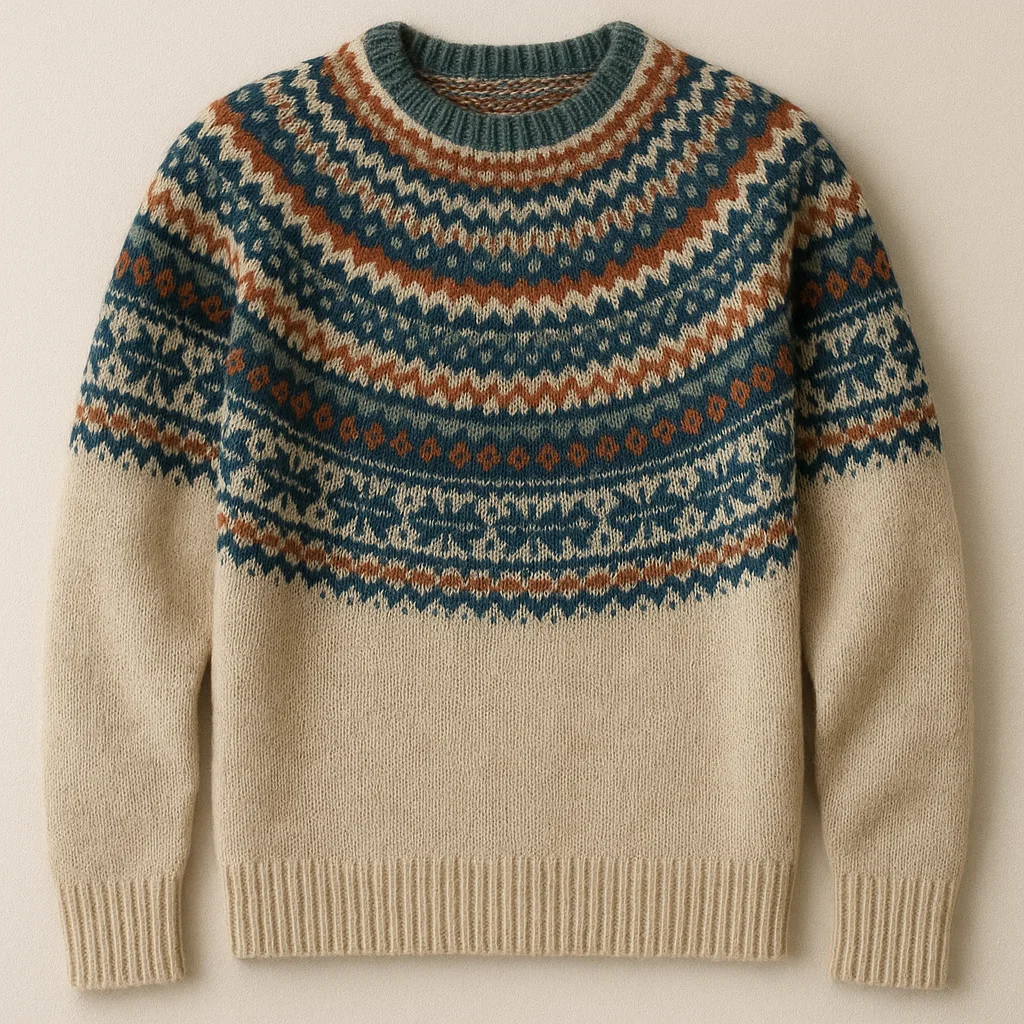 wholesale Fair Isle Pullover Sweater & Wool Fair Isle Knitwear exporters
