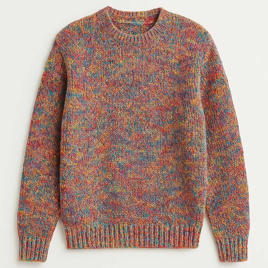 wholesale Multi-Color Cable Knit Sweater factory supplier