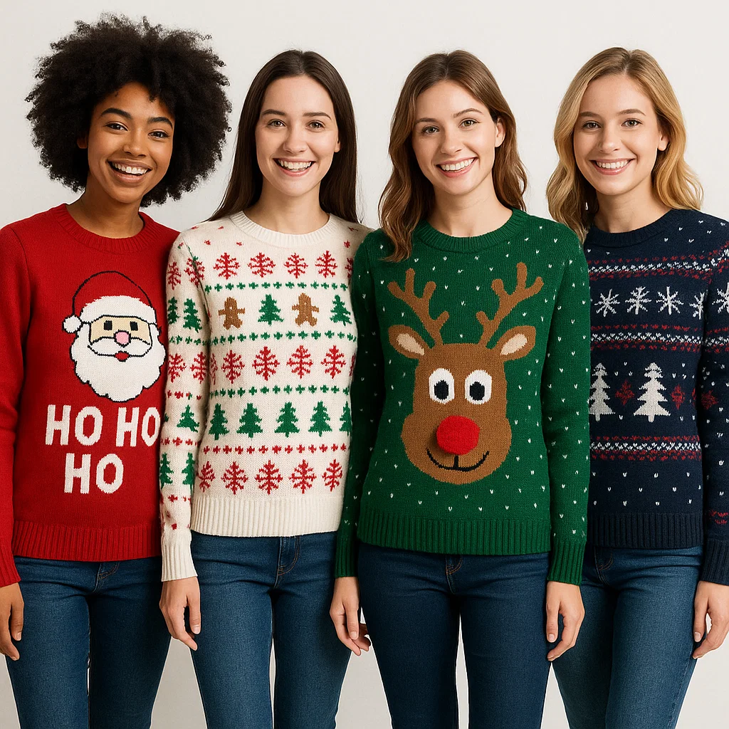wholesale christmas holiday sweaters for women suppliers