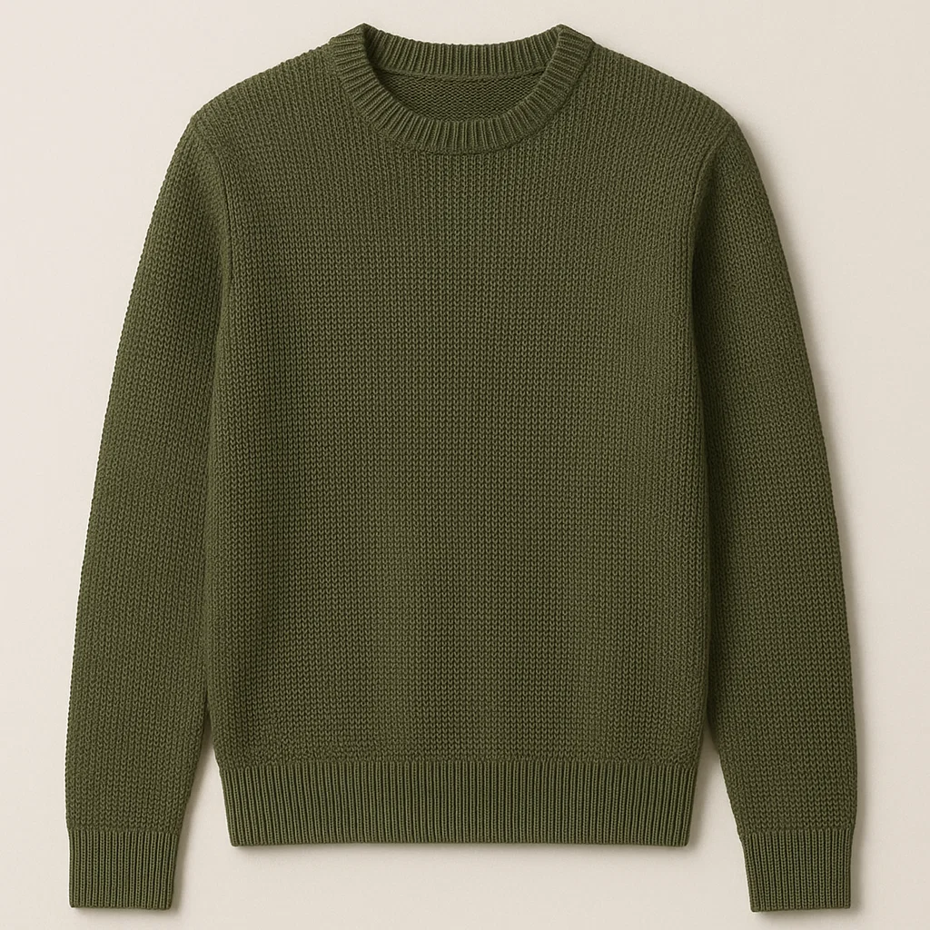 wholesale cotton blend cable knit sweater exporter