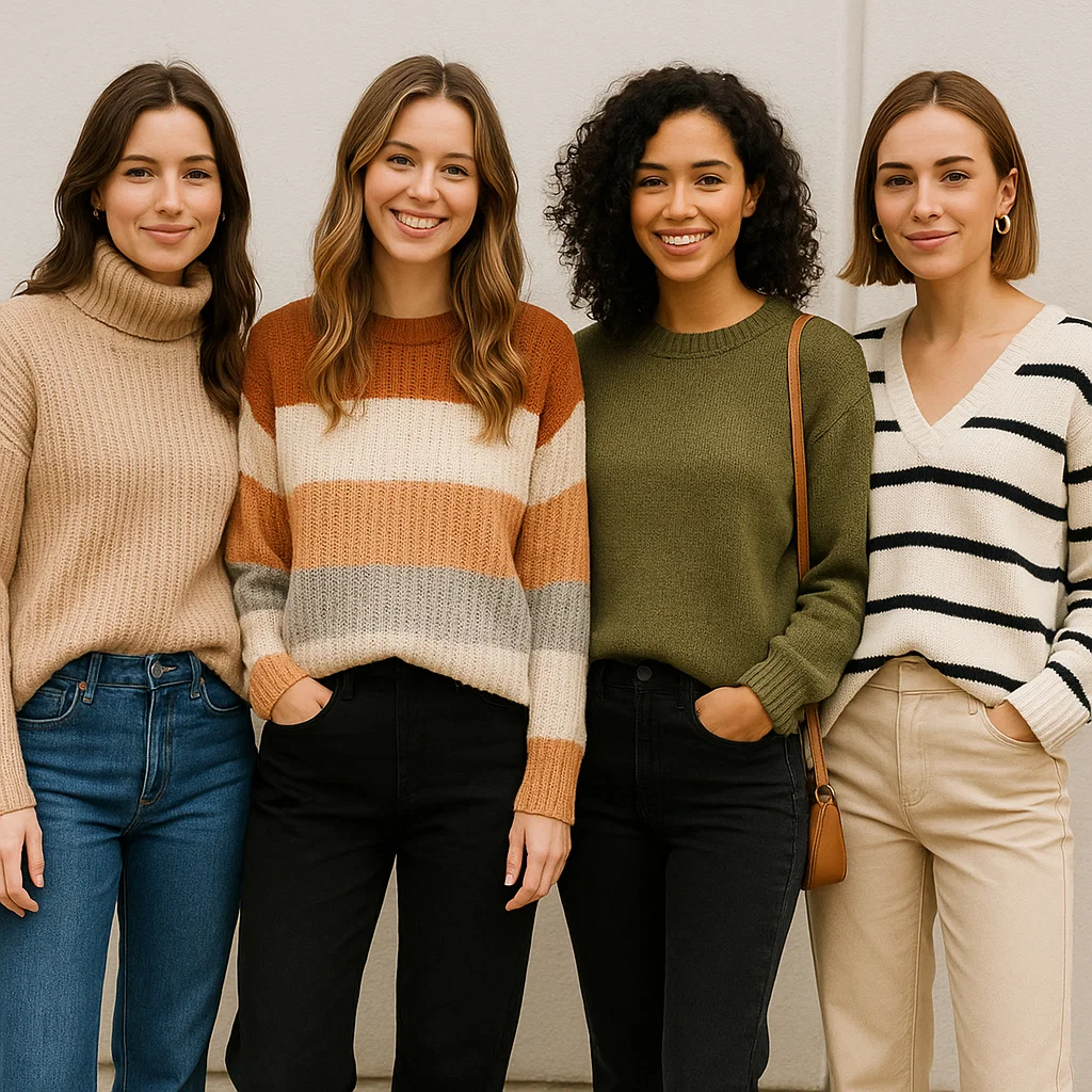 women’s sweater outfits & knitted outfit factory supplier