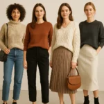 women’s sweater outfits & knitted outfit oem manufacturer