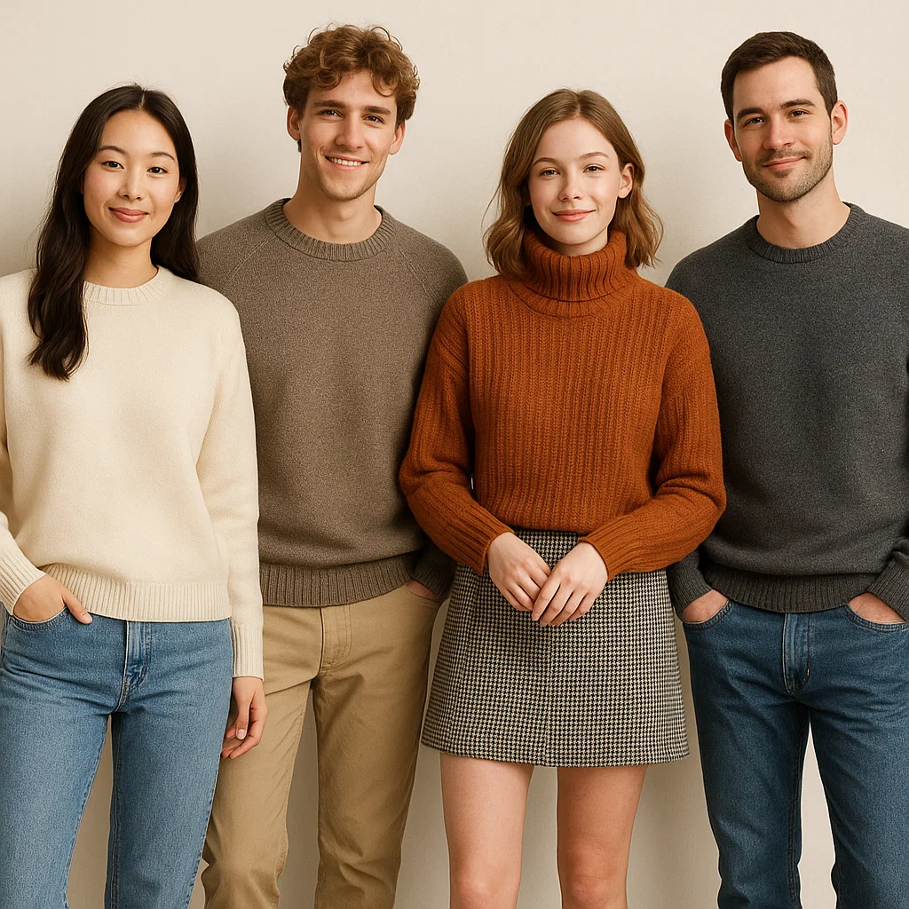 women’s sweater outfits & knitted outfit oem supplier