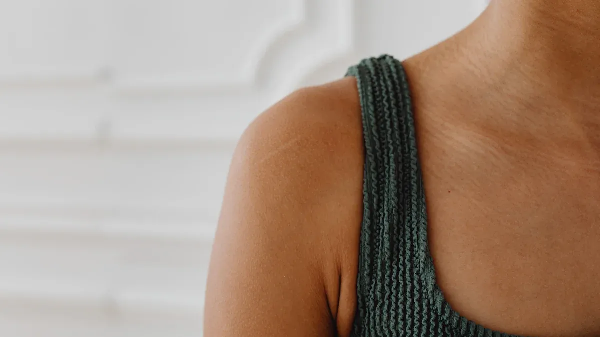 What to Wear Under a Knitted Tank Top