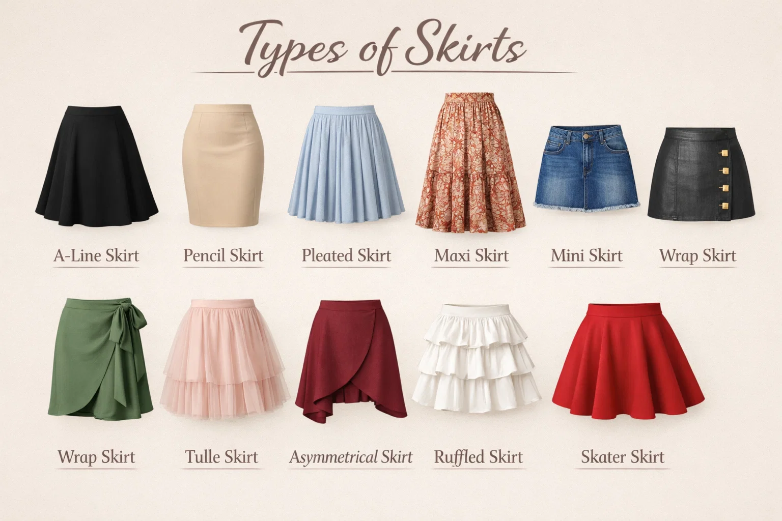 Types Of Skirts Trending In 2026