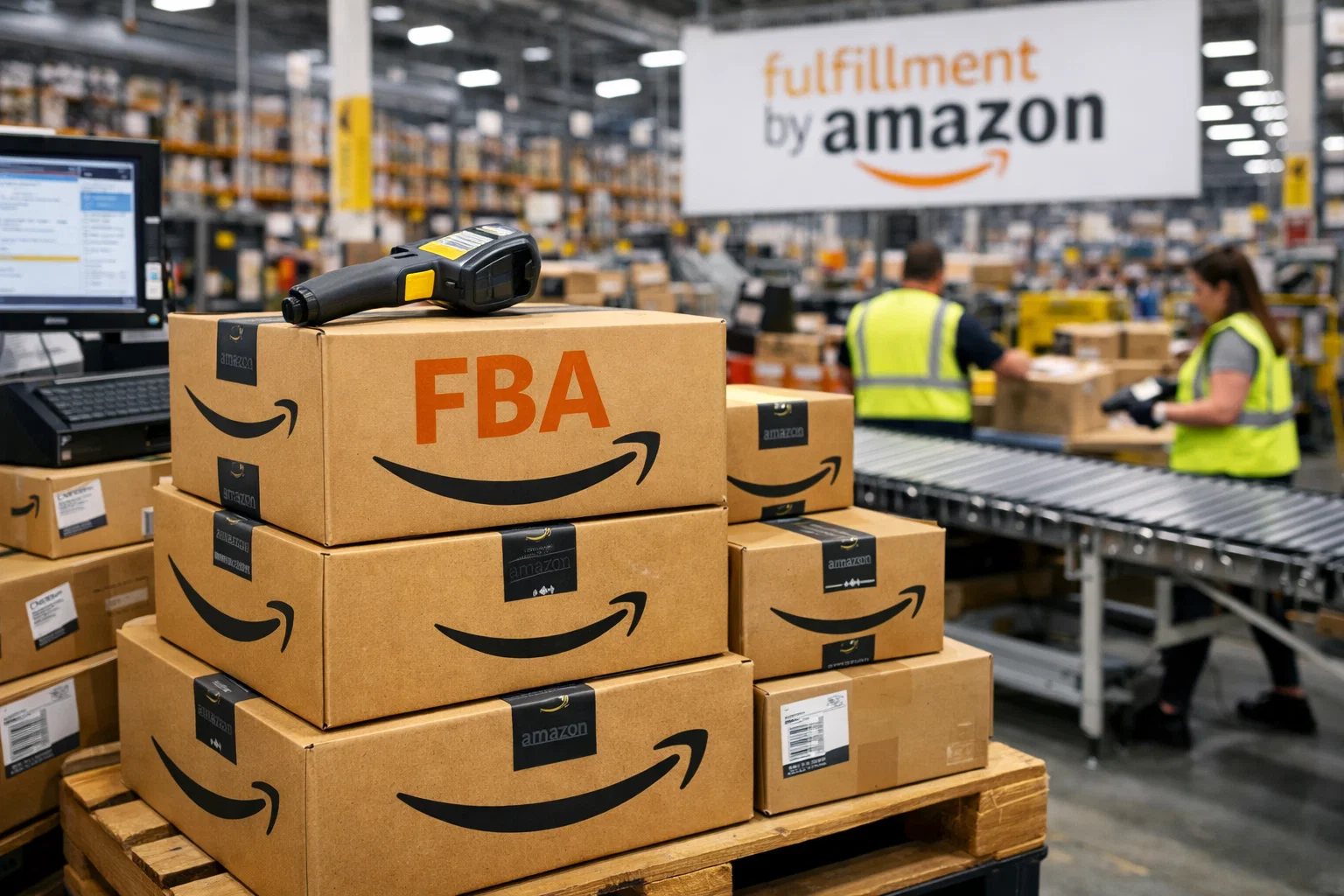 amazon fba label shipping