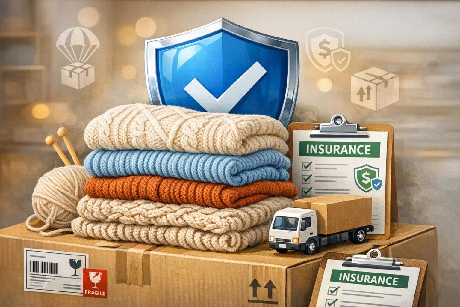 knitwear shipping insurance