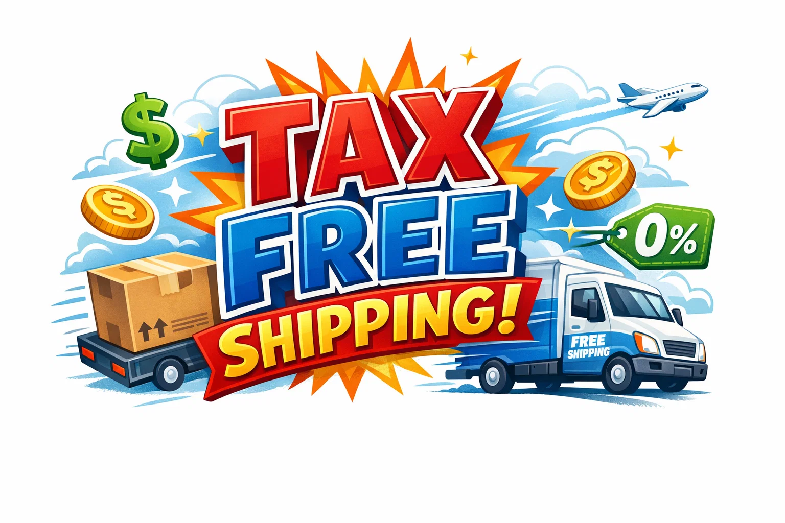 tax free shipping ddp