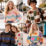 teenage boy girl sweater china factory supplier