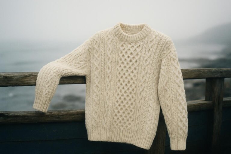 Brands like Saint James — fisherman/Aran knit inspiration cover image