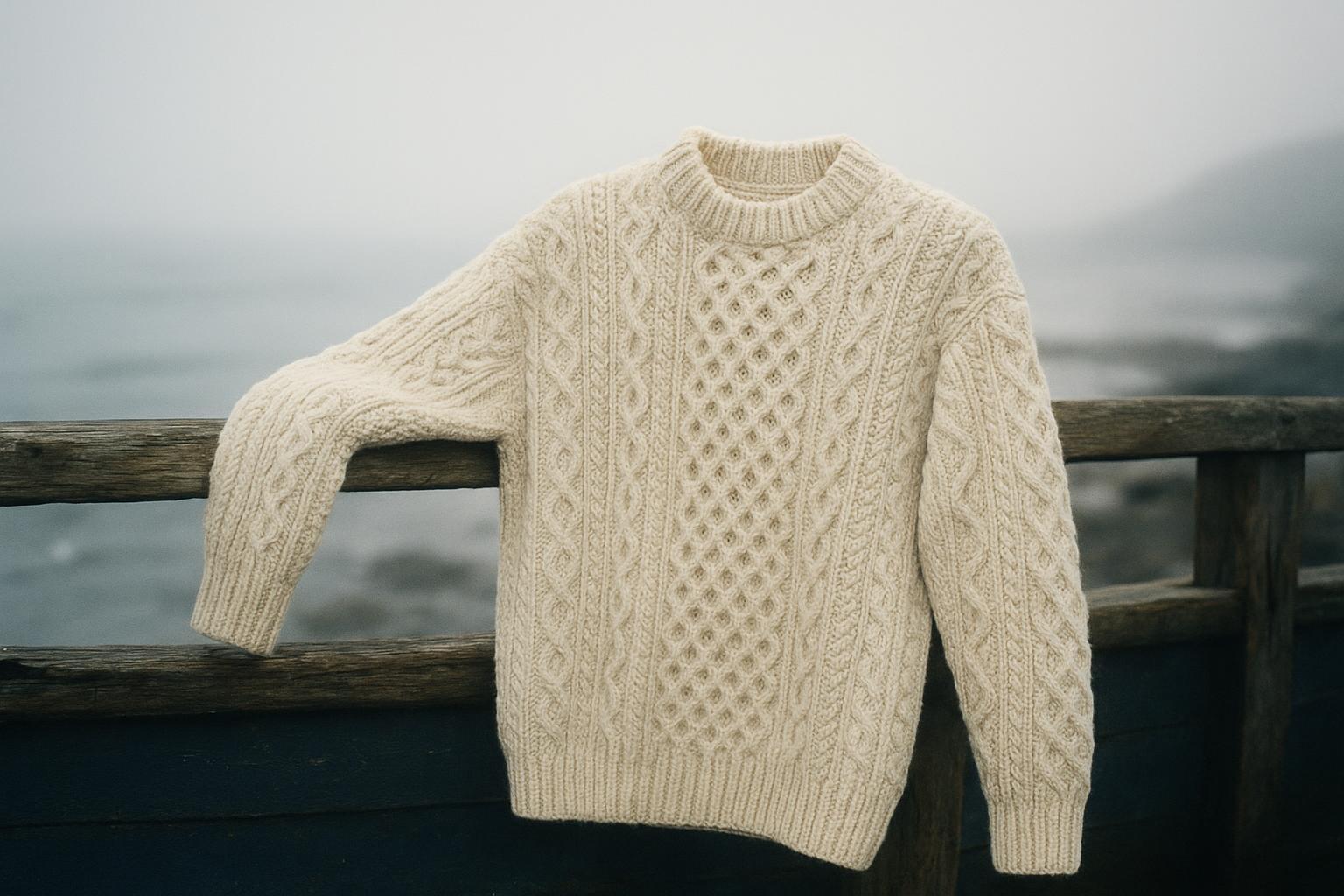 Brands like Saint James — fisherman/Aran knit inspiration cover image