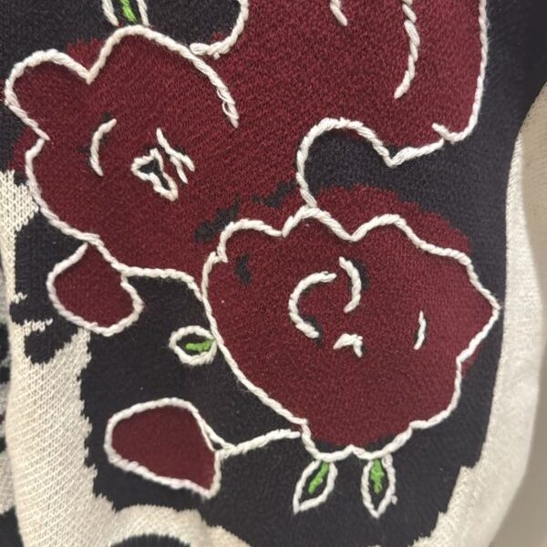 embroidery cardigan france project