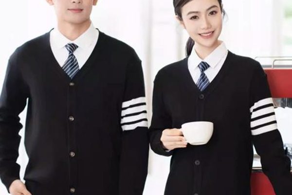 cafe uniform suit cardigans