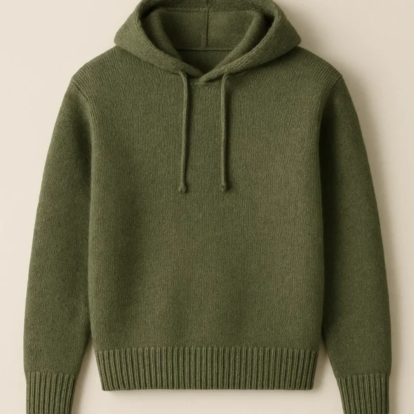 custom oem knit hoodie supplier china