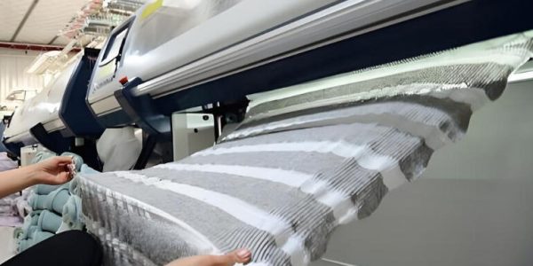 knitwear swatches producing