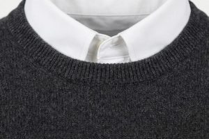 tee t shirt Layering for Crew Neck Sweaters
